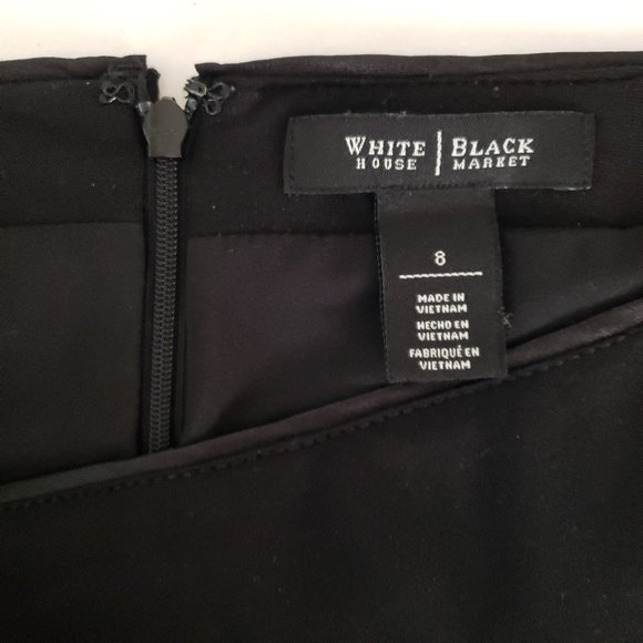 White House Black Market 25” Pencil Skirt, Size 8 - Picture 4 of 5